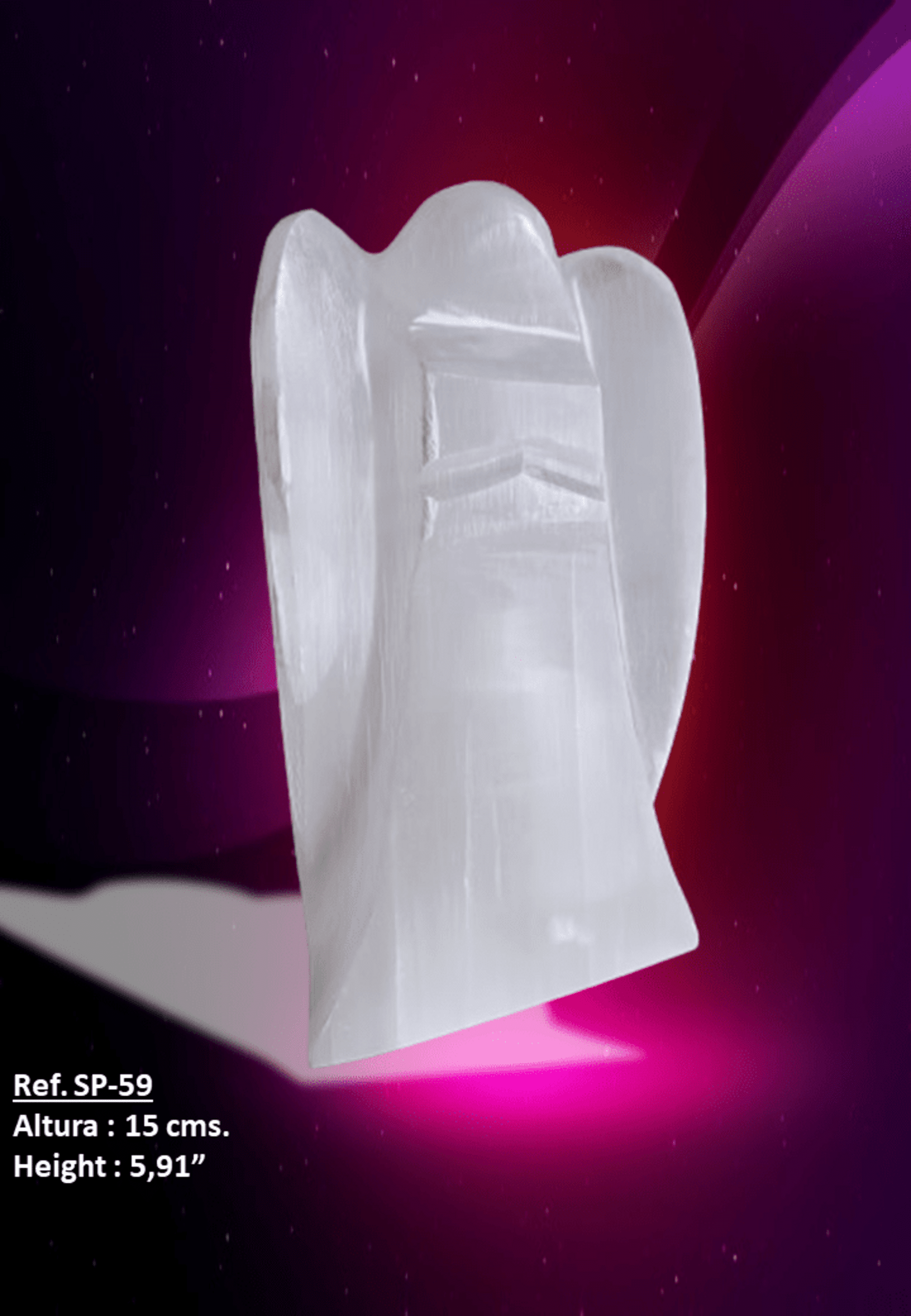 → Ref. SP-59 - Piedra en forma de Ángel - Angel Shaped Stone - 2