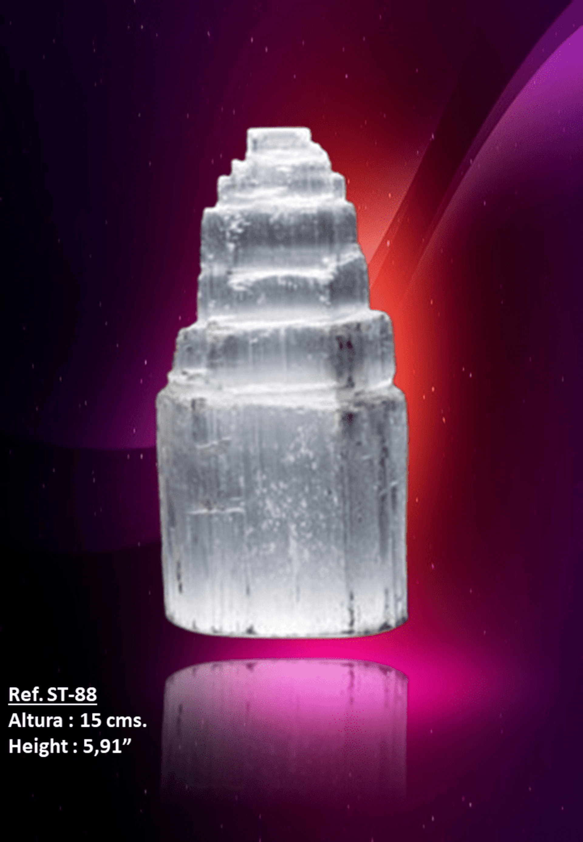 → Ref. ST-88 - Torres de Selenita Bruta - Raw Selenite Towers - 3